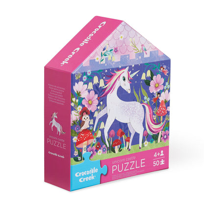 Crocodile Creek 50pc - Unicorn Castle Puzzle