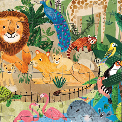 Crocodile Creek 50pc - At the Zoo Puzzle