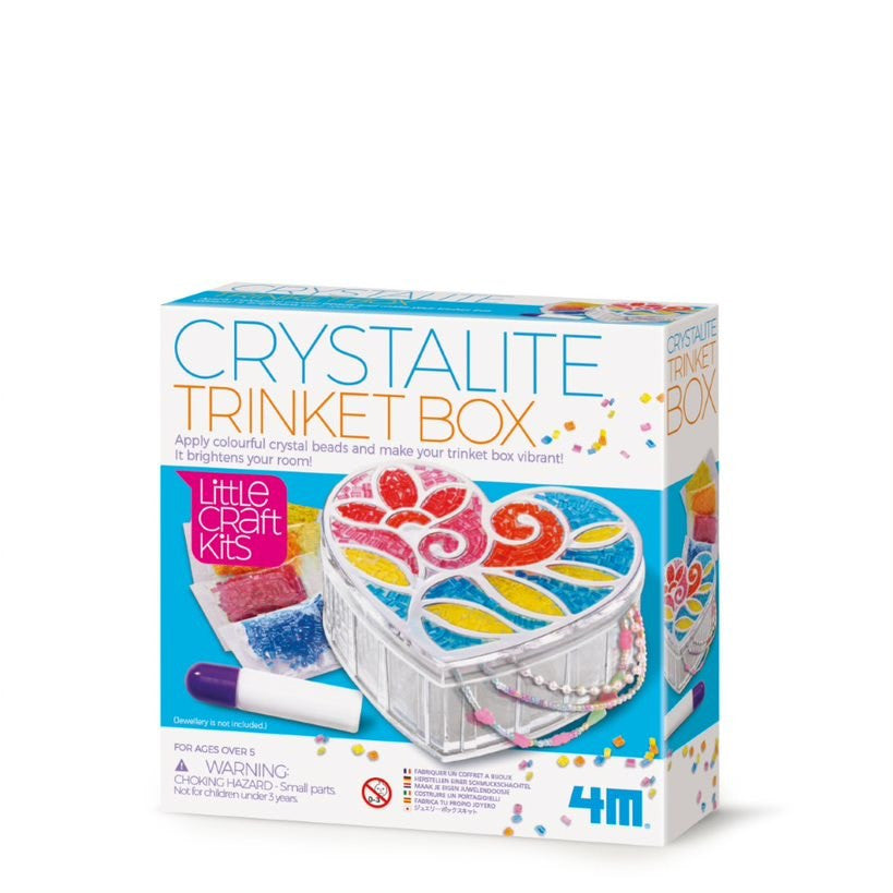 4M - Little Craft Crystalite Trinket Box