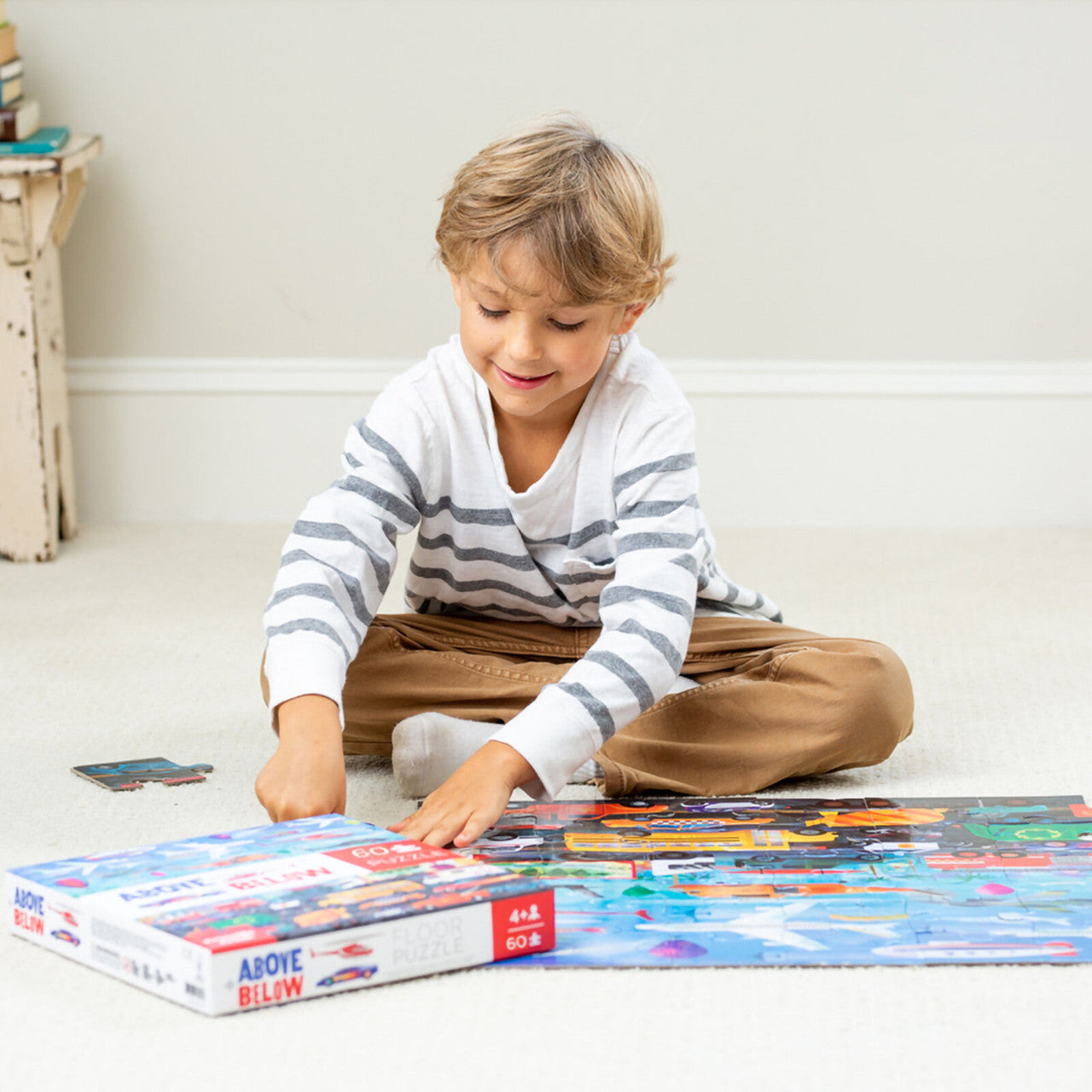 Crocodile Creek - Above & Below 60pc - Things that Go Puzzle