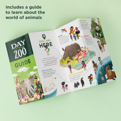 Crocodile Creek - 60pc Day at the Museum Puzzle - Zoo