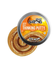 Crazy Aaron's Thinking Putty - Mini Holo - Sun Beam 2" Tin