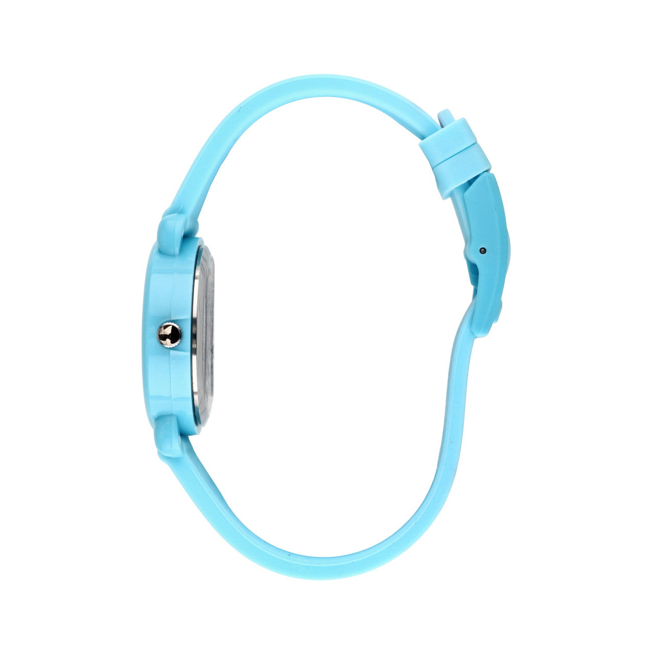 Cactus Time Teacher - Kids Watch - Blue with Flowers & Hearts.
