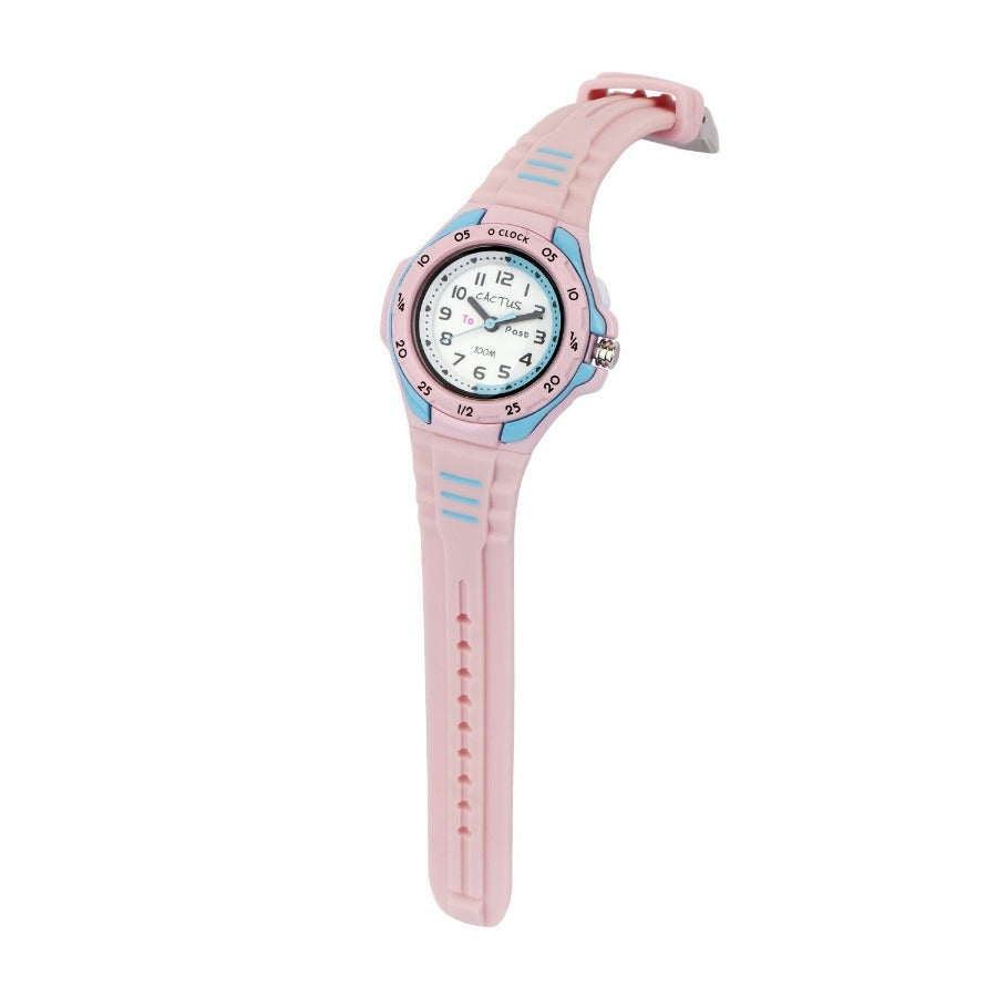 Cactus Mentor Time Teacher - Kids Watch - Pink
