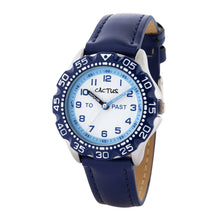 Cactus Master Time Teacher - Kids Watch - Blue