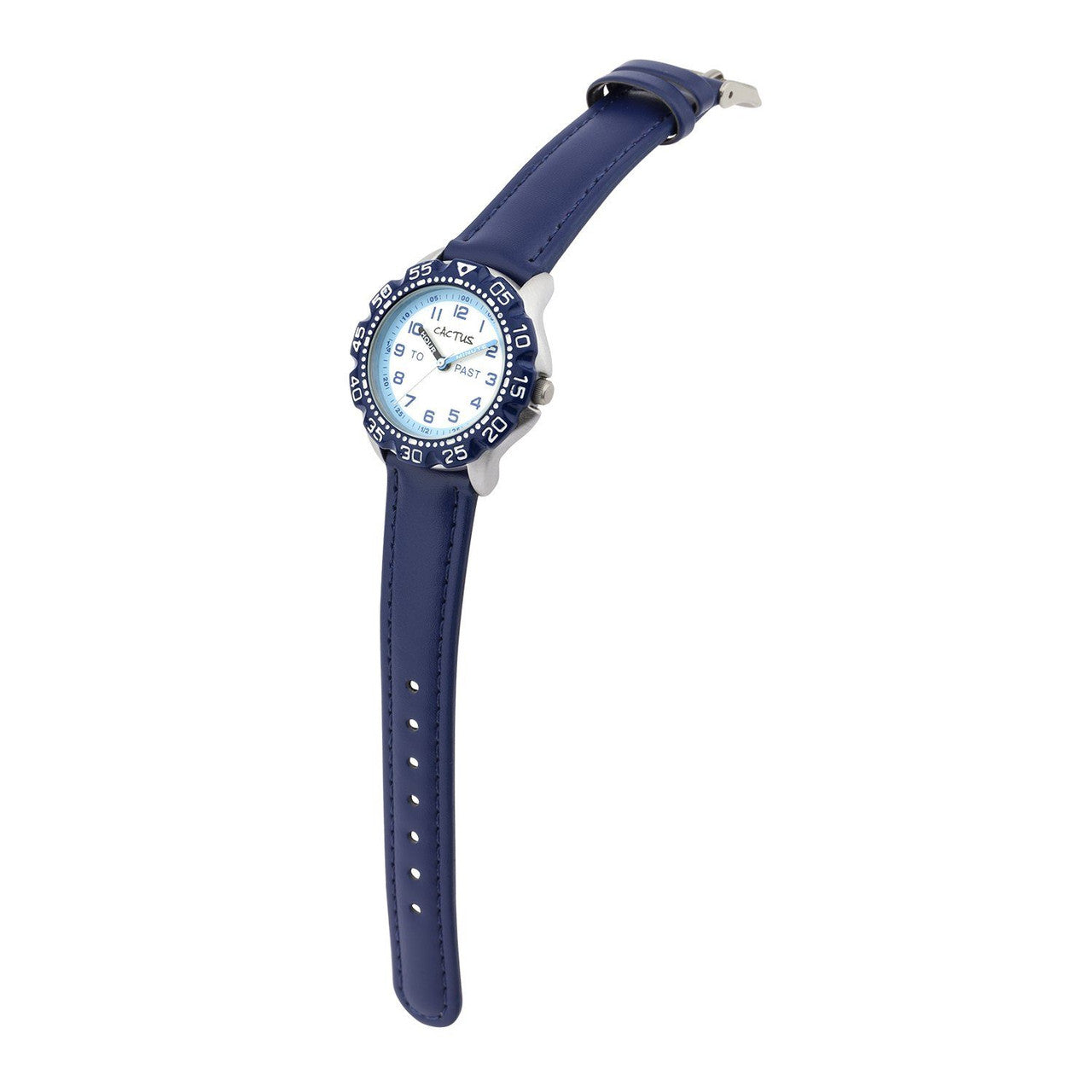 Cactus Master Time Teacher - Kids Watch - Blue