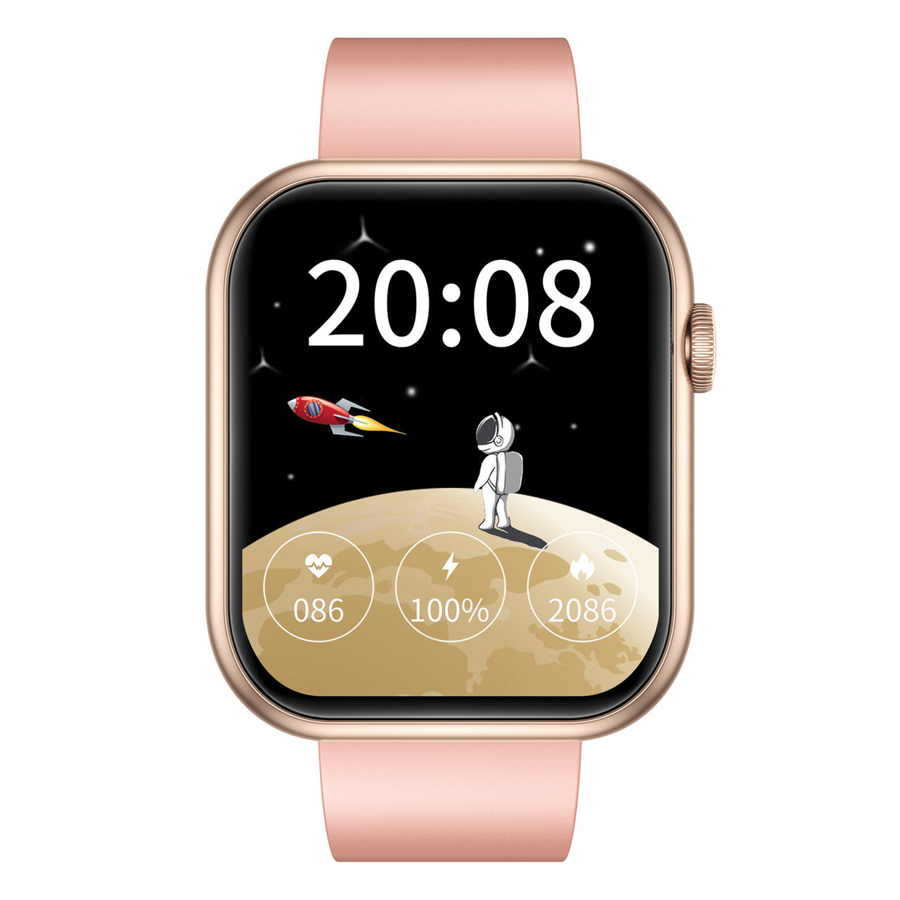 Cactus Vortex Pro - Smart Watch for Teens - Pink and Gold