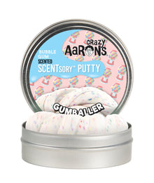 Crazy Aaron's Bubble Gum Scented SCENTsory Putty -  Gumballer 2.5" Tin