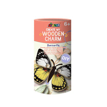 Avenir - Create my Wooden Charm - Butterfly