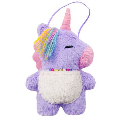 Avenir Sewing My Doll Sweet Unicorn beginner sewing kit with plush unicorn, beads and carry strap