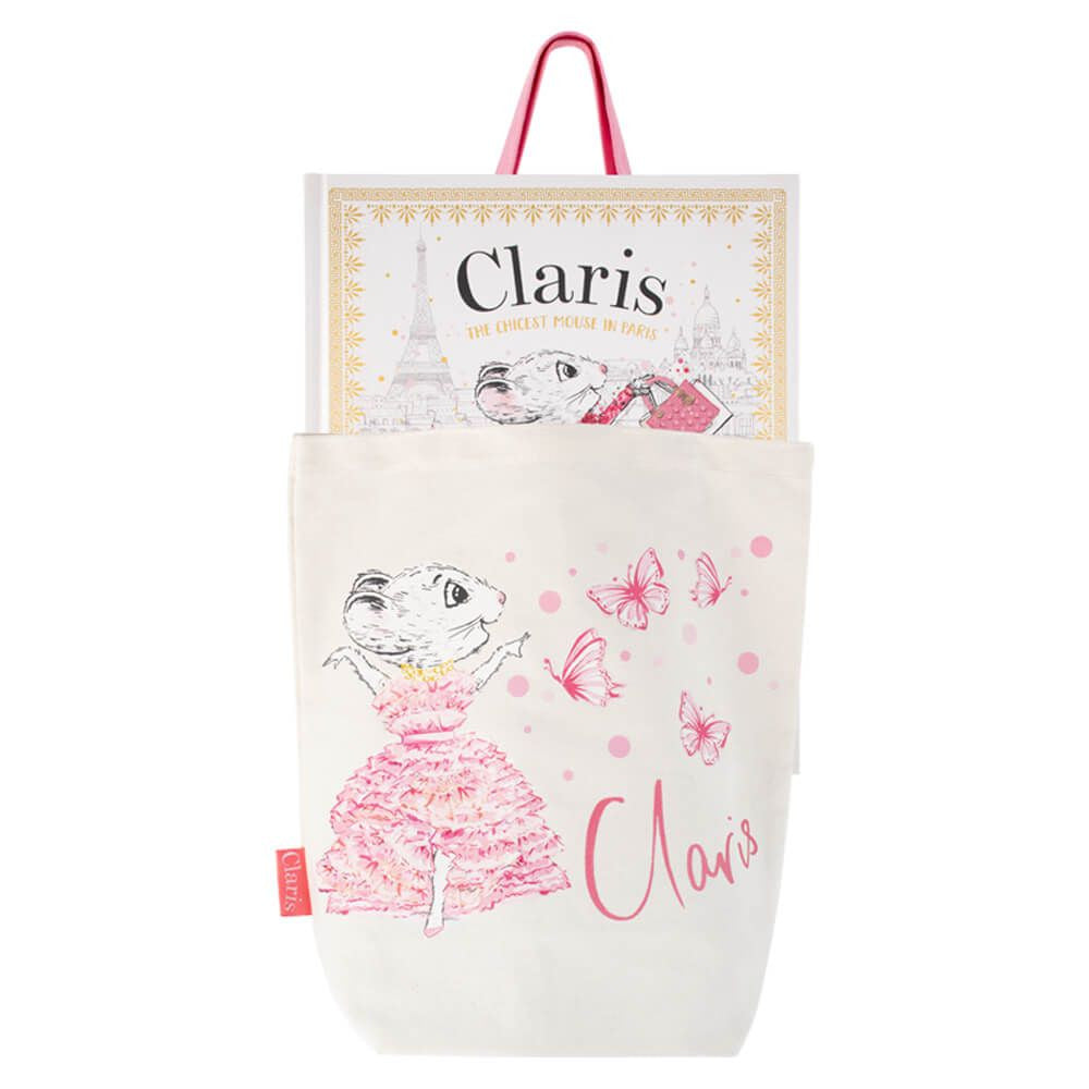 Claris - Canvas Book Bag