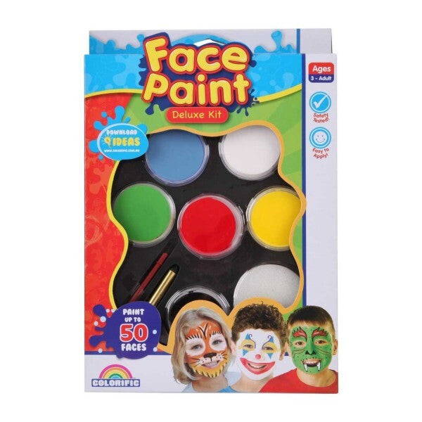 Colorific Face Paint Deluxe Kit