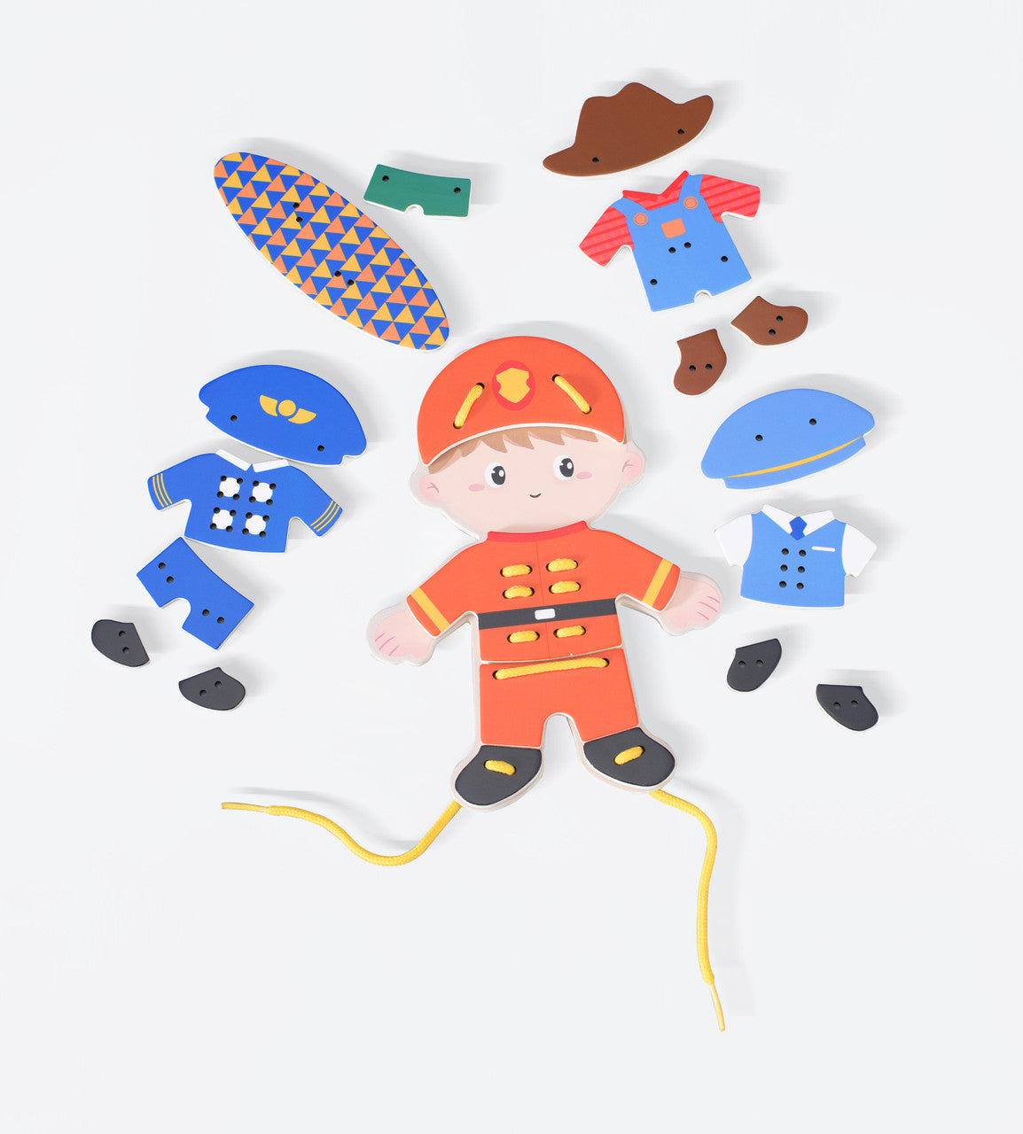 Classic World - My Job (Boy) Lacing Toy