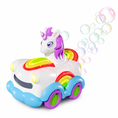 Revolt Unicorn Bubble Car – Remote Control RC Car with Lights & Bubbles