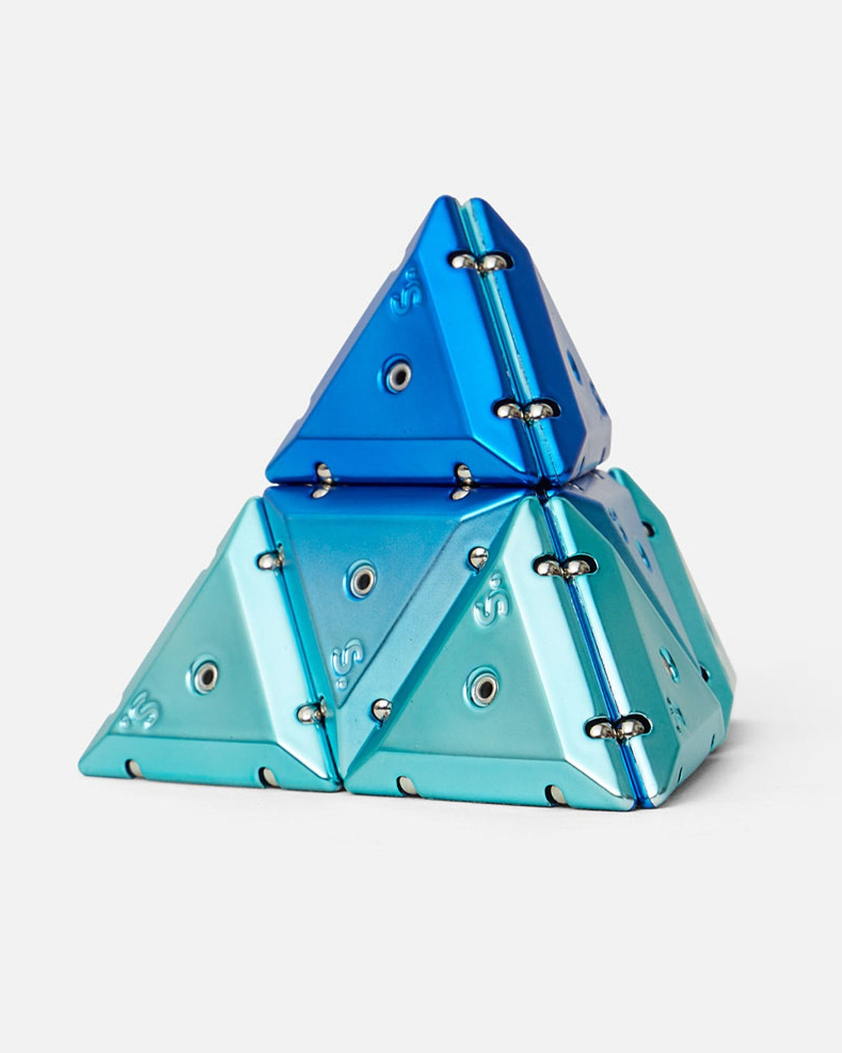 Speks Chrome Pyramid Geode - Cosmos