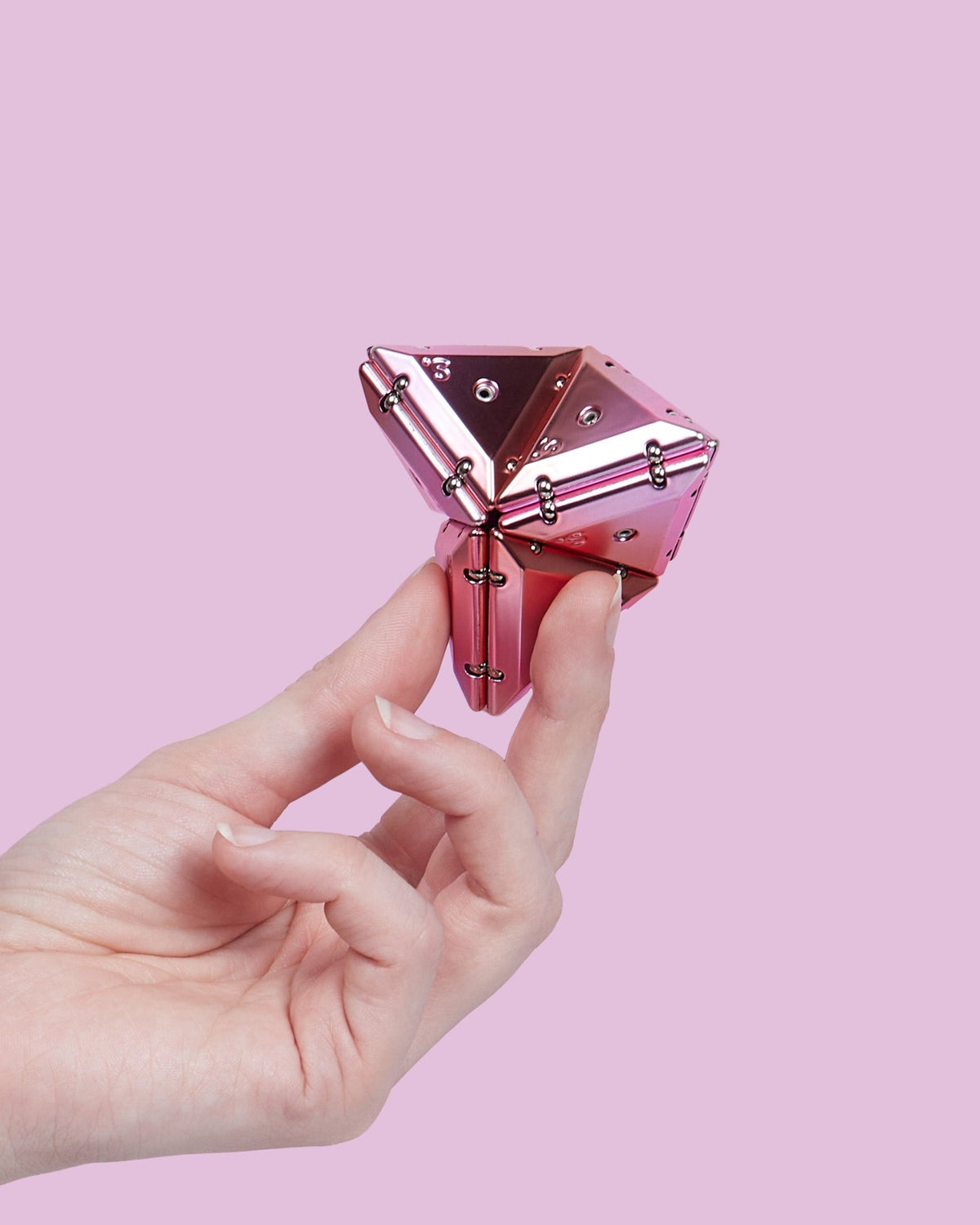 Speks Chrome Pyramid Geode - Stellar