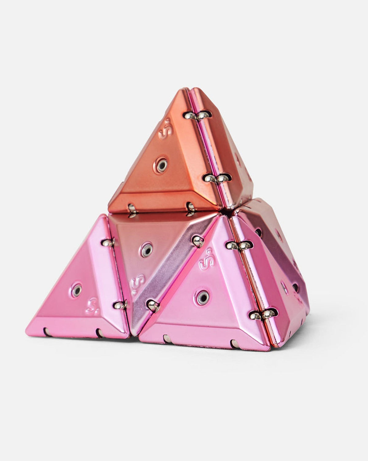 Speks Chrome Pyramid Geode - Stellar