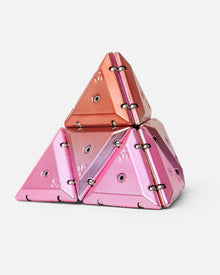 Speks Chrome Pyramid Geode - Stellar