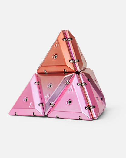 Speks Chrome Pyramid Geode - Stellar