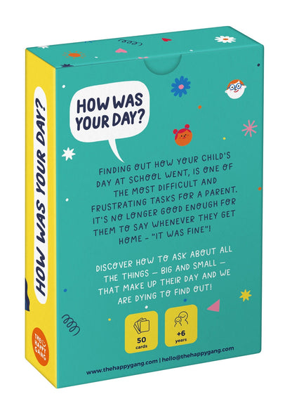 The Happy Gang Conversation Starters - How Was Your Day?
