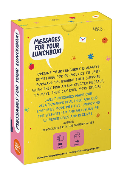 The Happy Gang Conversation Starters - Messages for Your Lunchbox