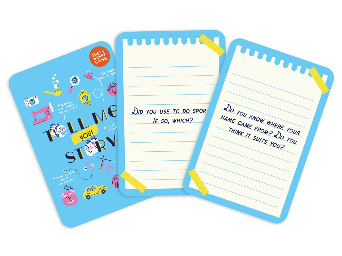 The Happy Gang Conversation Starters - Tell Me Your Story