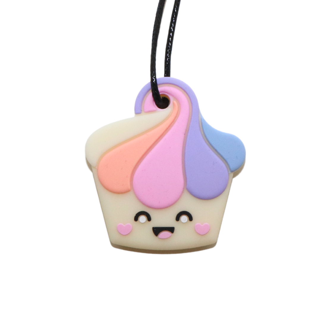 Jellystone Chewelry - Cupcake Pendant - Pastel