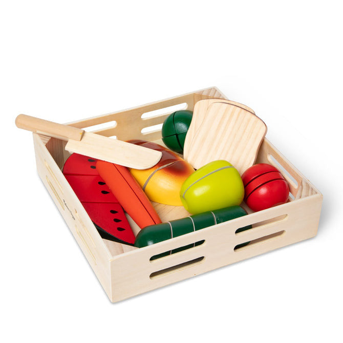 Melissa & Doug - Cutting Food Crate 26pc