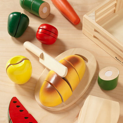 Melissa & Doug - Cutting Food Crate 26pc