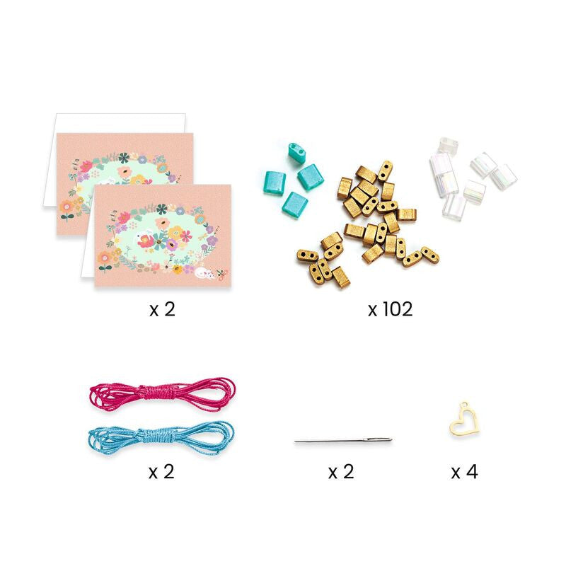 Djeco - You & Me - Tila & Flowers Beads Set