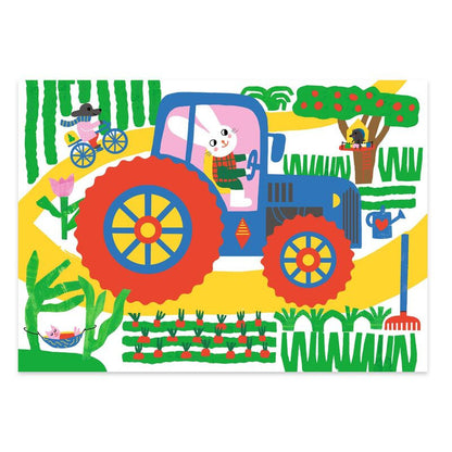 Djeco - Learning About Vehicles Scratch Cards
