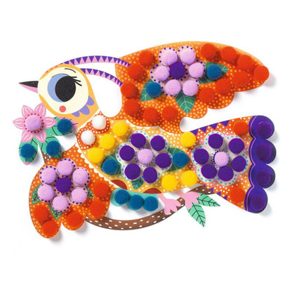 Djeco - Assortments Pompom Collage