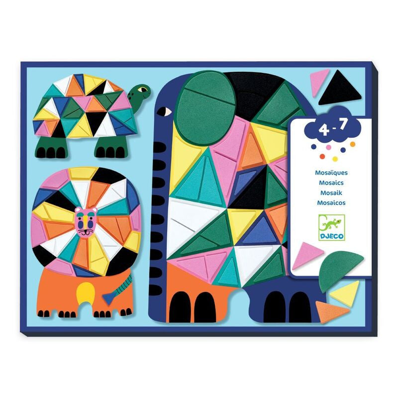 Djeco - Africa Foam Mosaic Collage