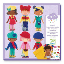 Djeco - Soft Dress Up Collage Set Purple
