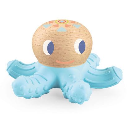 Djeco - Baby Squidi Wooden Wooden Teether