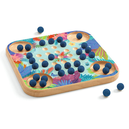 Djeco - Solitaire Wooden Game