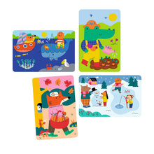 Djeco - Four Seasons Water Magic Colouring Set