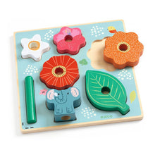 Djeco - Puzzle & Stacking Game - Happy