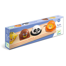 Djeco - Animal Ball'n'Co Large Button Wooden Puzzle