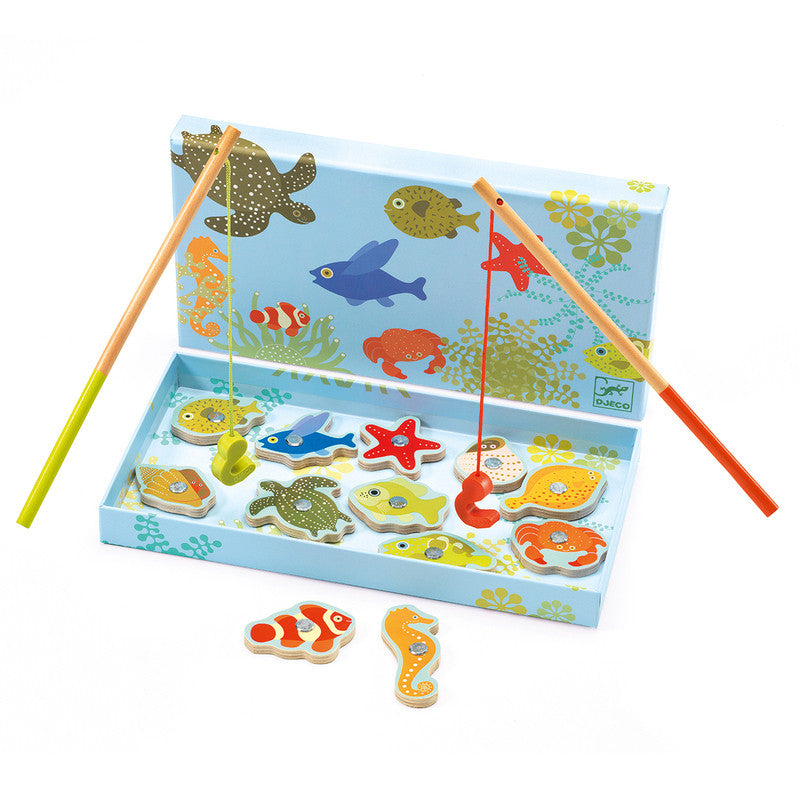 Djeco - Magnetic Tropical Fishing Game
