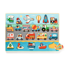 Djeco 22pc - Puzzlo Vroom Puzzle