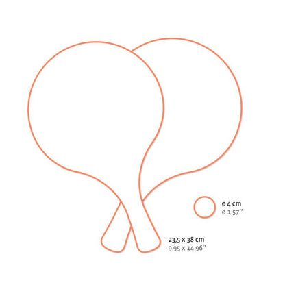 Djeco - Sea Beach Racket Set with Ball