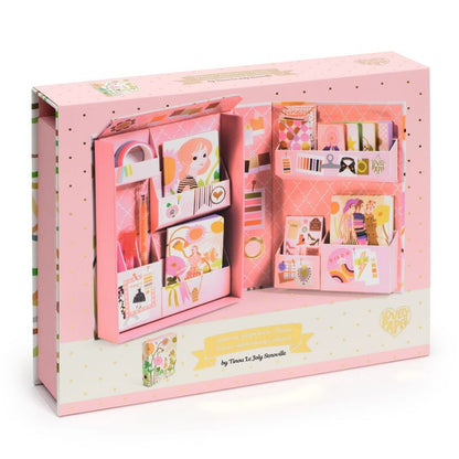 Djeco - Tinou Fashion Themed Stationery Cabinet