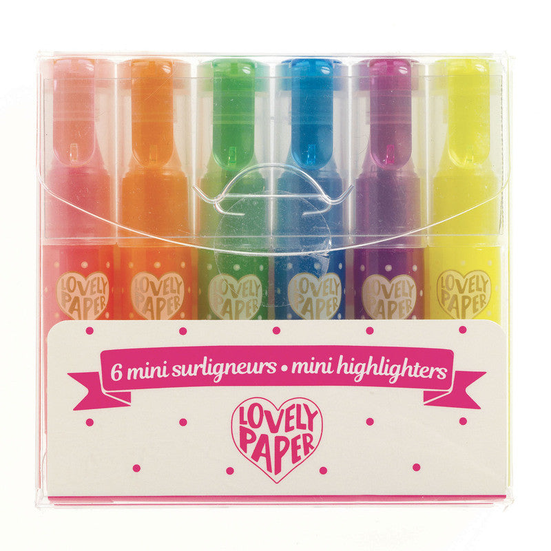 Djeco - Mini Fluoro Highlighters