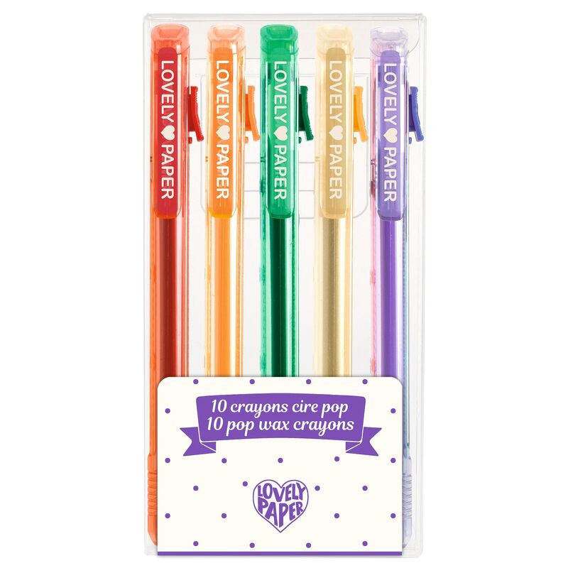 Djeco - 5 Pop Crayons