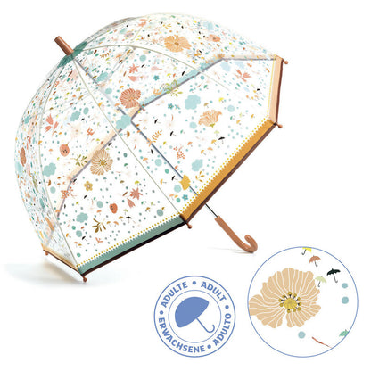 Djeco - Little Flowers PVC Adult Umbrella
