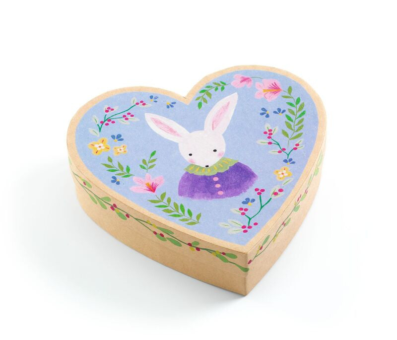 Djeco - Cecile's Bracelets in Heart Shaped Box