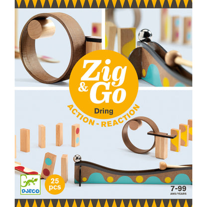 Djeco - Zig & Go Dring - 25pc Set