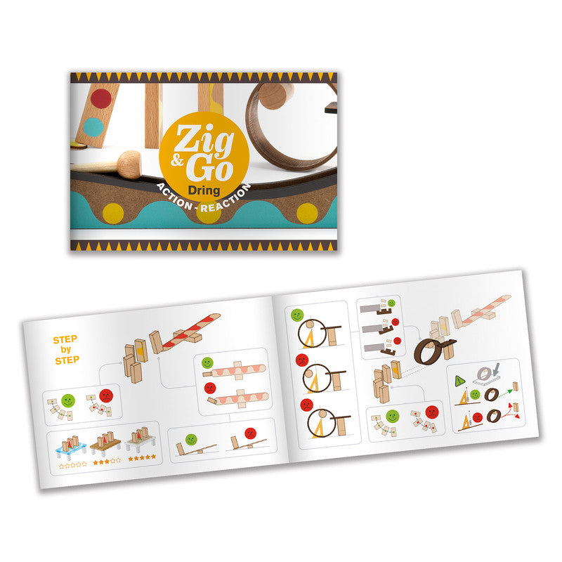 Djeco - Zig & Go Dring - 25pc Set