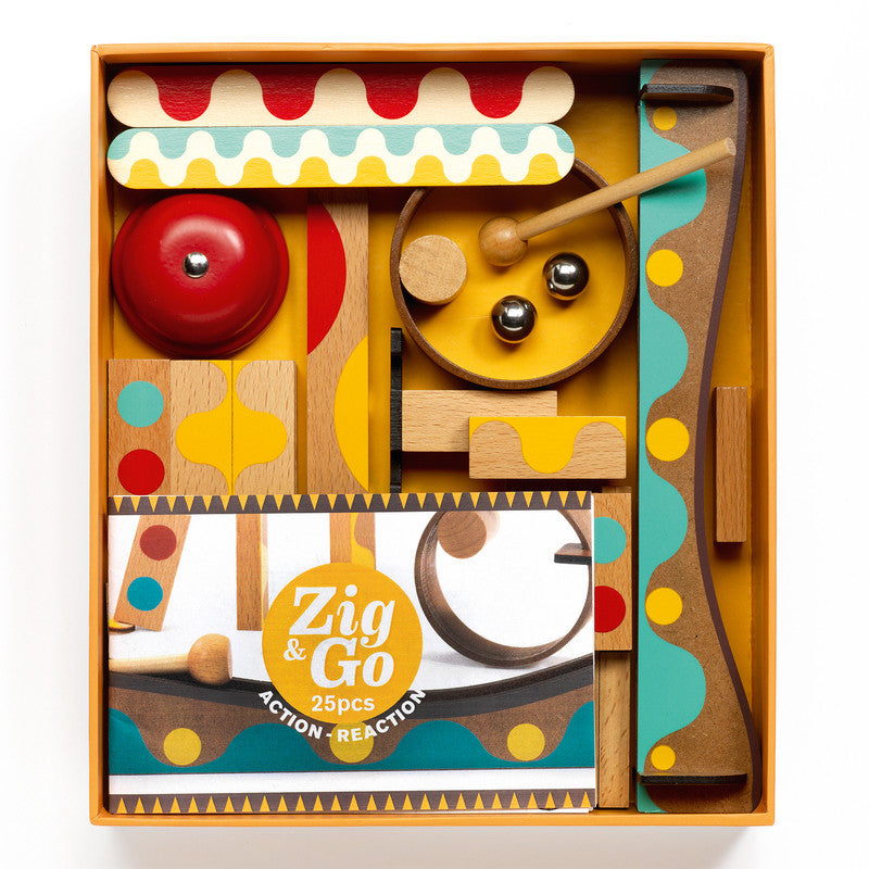 Djeco - Zig & Go Dring - 25pc Set